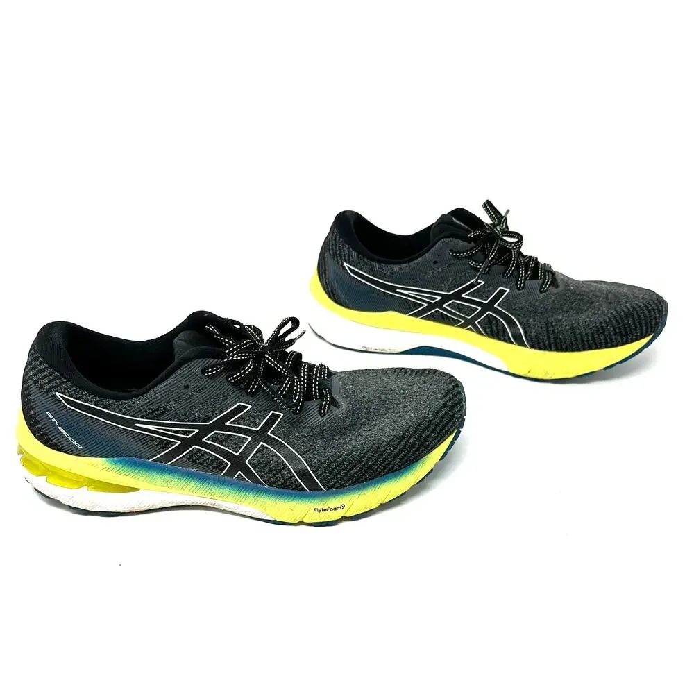 Asics Size 9.5 Sneakers‎ Black Yellow Running 1011B185 F820621 GT2000 10